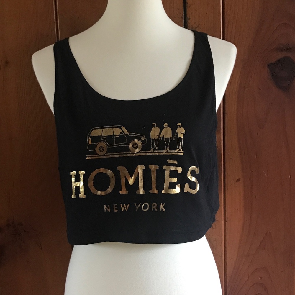 Graphic Crop Top